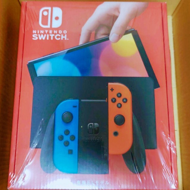 【新品未開封】任天堂 Switch  スイッチ 本体 有機ELモデル　ネオン