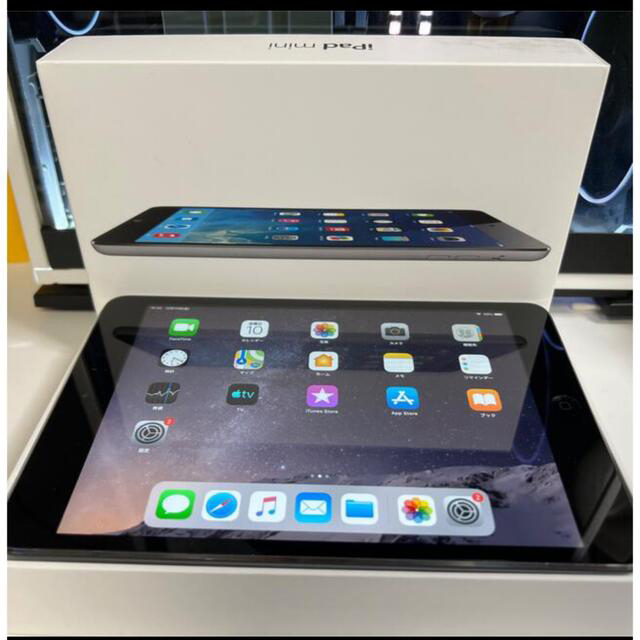 箱備品付【極美品】【Retina高精細】iPad mini 2 Wi-Fi