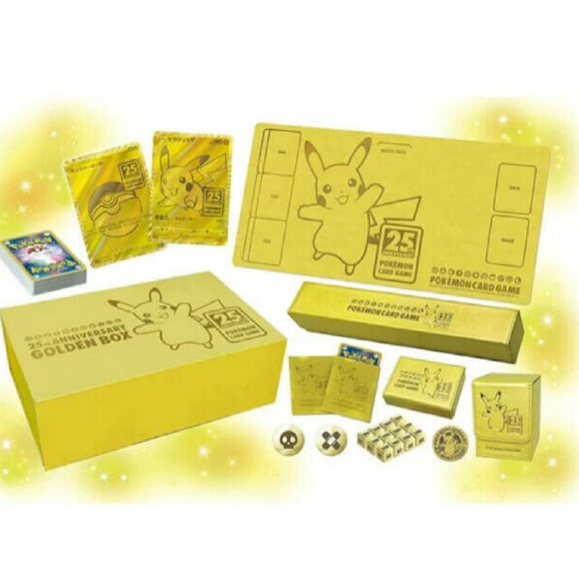 Box/デッキ/パックポケモンカード　25th ゴールデンボックス　Golden 25周年　ポケカ