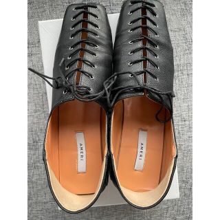 新品 Ameri レースアップローファー L Lace up loafer | www.jarussi