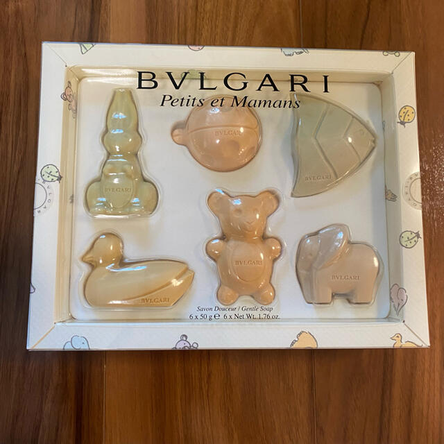 BVLGARI(ブルガリ)の新品未使用　ブルガリ　ベビーソープ　6個セット コスメ/美容のボディケア(ボディソープ/石鹸)の商品写真