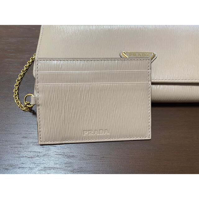 PRADA  長財布 ピンク 2