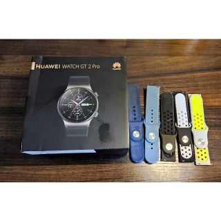 ファーウェイ(HUAWEI)のHUAWEI watch GT2 pro(腕時計(デジタル))