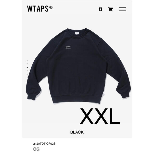 XXL 21AW WTAPS スポット スウェットダブルタップス