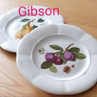 ギブソン(Gibson)のギブソン　平皿　1枚とおまけ1枚の2枚セット(食器)