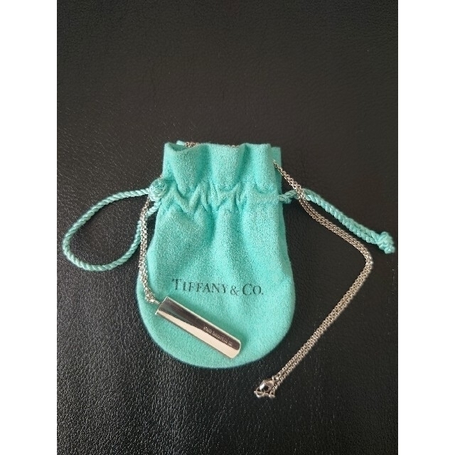 【美品】TIFFANY&Co/バートップネックレス