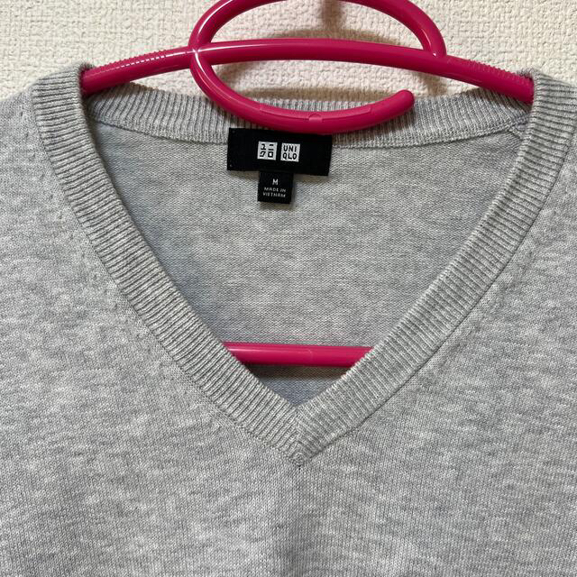 UNIQLO(ユニクロ)のユニクロ　メンズ　ニット　薄手 メンズのトップス(ニット/セーター)の商品写真