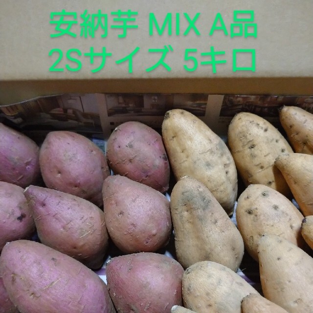 種子島安納芋MIX 2S 5キロ 食品/飲料/酒の食品(野菜)の商品写真