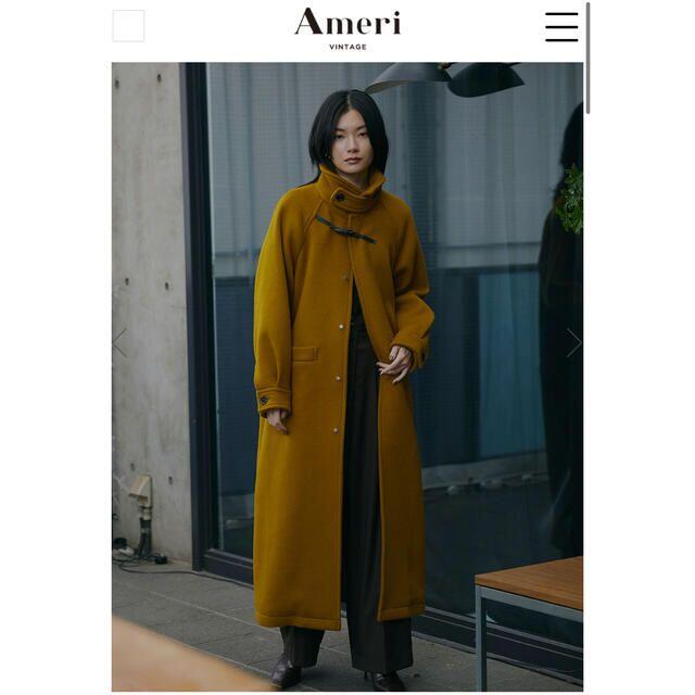 Ameri VINTAGE - 美品 着2回 2WAY COLLAR DUFFLE COATの通販 by Ameri VINTAGE - 美品 着2回 2WAY COLLAR DUFFLE COATの通販 by