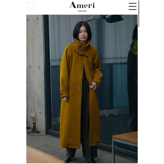 ダッフルコートAMERI 2WAY COLLAR DUFFLE COAT