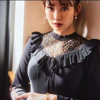 Herlipto   For Love Lace Knit Dress(ロングワンピース/マキシワンピース)