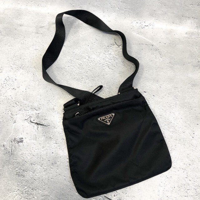 【美品激安】PRADA プラダ ショルダーバッグ ナイロン B7372 VELA