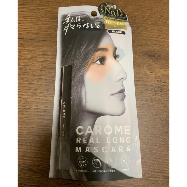 CAROME リアル ロング マスカラ コスメ/美容のベースメイク/化粧品(マスカラ)の商品写真