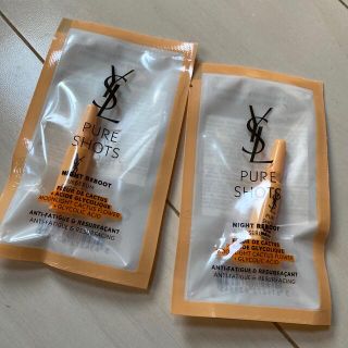 イヴサンローランボーテ(Yves Saint Laurent Beaute)のイヴ・サンローラン ピュアショット ナイトセラム セット(美容液)