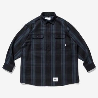 ダブルタップス(W)taps)のXL WTAPS DECK LS COTTON FLANNEL TEXTILE(シャツ)