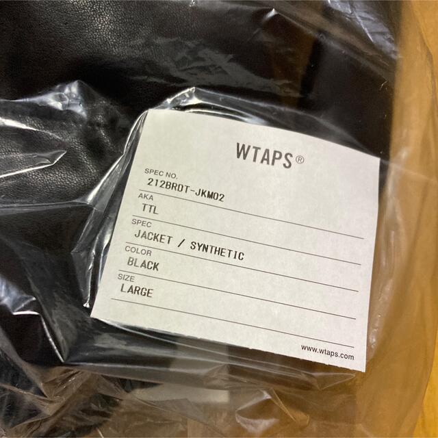 W)taps(ダブルタップス)の21fw wtaps TTL /JACKET / SYNTHETIC レザー　 メンズのジャケット/アウター(ブルゾン)の商品写真