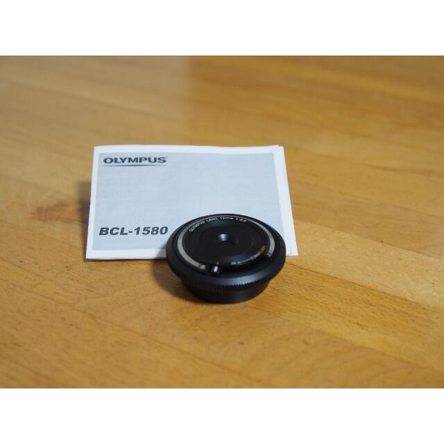 オリンパス 単焦点レンズ キャップレンズ BCL1580 スマホ/家電/カメラのカメラ(レンズ(単焦点))の商品写真