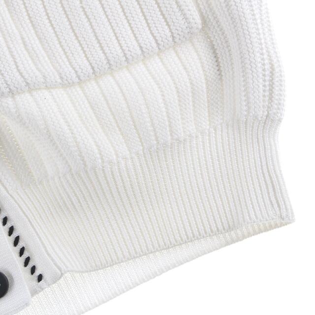 CHANEL - シャネル CHANEL ココボタン 半袖 トップス ニットの CHANEL - シャネル CHANEL ココボタン 半袖 トップス ニットの
