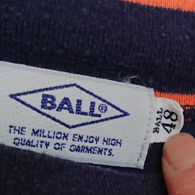 メンズ  トップス  長Tシャツ BALL  長袖 メンズのトップス(Tシャツ/カットソー(七分/長袖))の商品写真