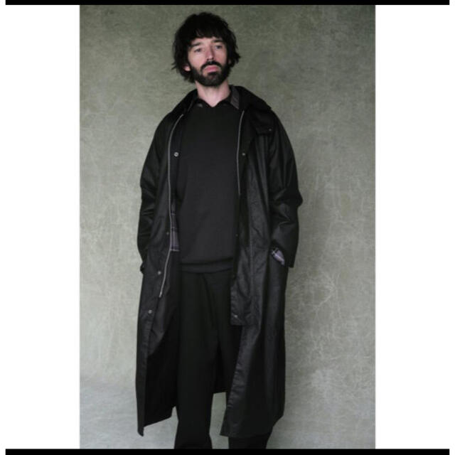 Barbour - BARBOUR OS BURGHLEY BLACK WAX バーレー バブアーの通販 by
