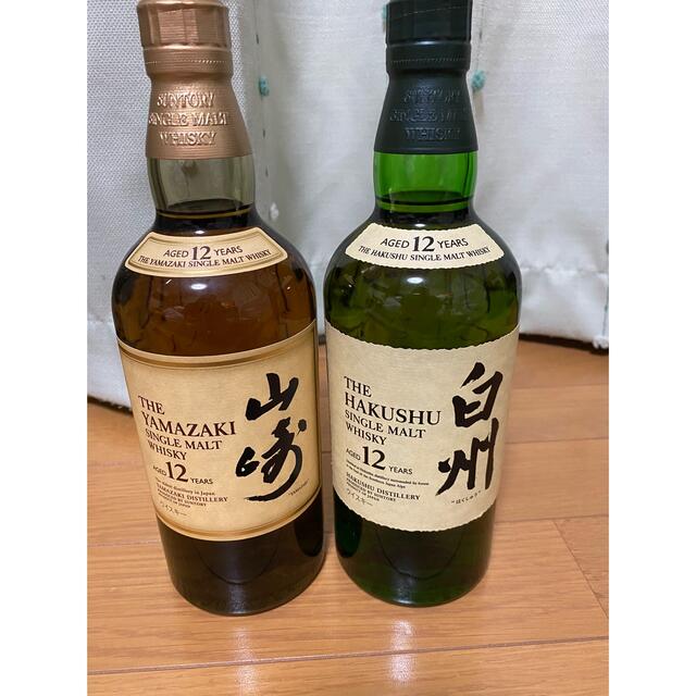 楽天市場】山崎12年/白州12年 700ml (箱なし) 2本飲み比べ 楽天市場】山崎12年/白州12年 700ml (箱なし) 2本飲み比べ