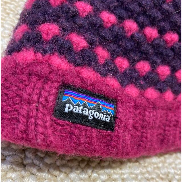 patagonia(パタゴニア)の【美品】パタゴニア ニット ビーニー ハット レディース レディースの帽子(ニット帽/ビーニー)の商品写真