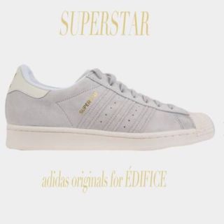 アディダス(adidas)のadidas superstar edifice グレー　IENA(スニーカー)