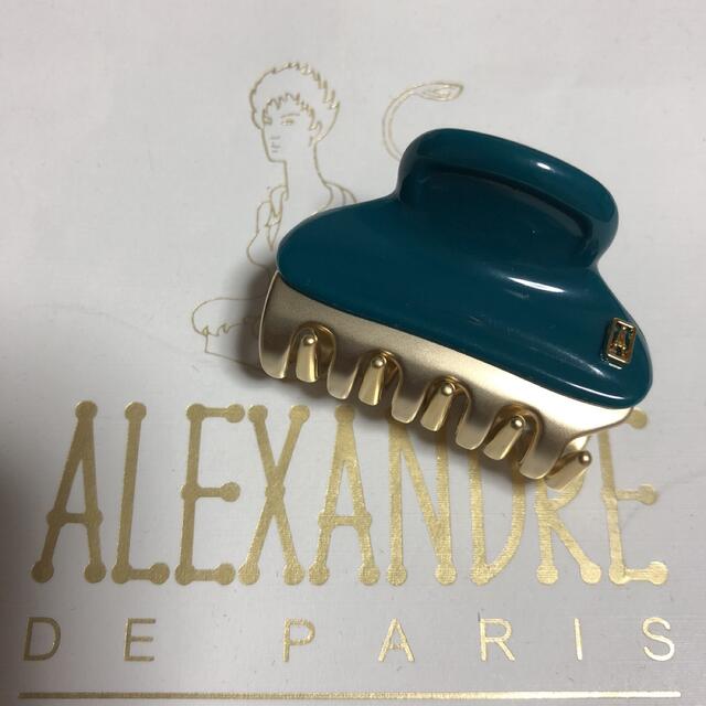 Alexandre de Paris(アレクサンドルドゥパリ)の新品　アレクサンドルドゥパリ  クリップ　4.5㎝ レディースのヘアアクセサリー(バレッタ/ヘアクリップ)の商品写真