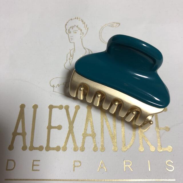 Alexandre de Paris(アレクサンドルドゥパリ)の新品　アレクサンドルドゥパリ  クリップ　4.5㎝ レディースのヘアアクセサリー(バレッタ/ヘアクリップ)の商品写真