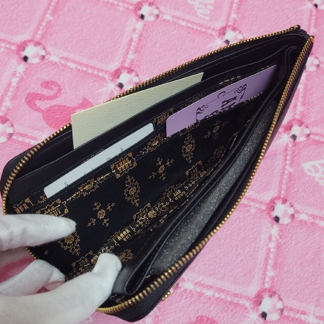ANNA SUI - 新品アナスイ財布☆幸福を呼ぶクロ猫☆ねこ薄マチ長 ANNA SUI - 新品アナスイ財布☆幸福を呼ぶクロ猫☆ねこ薄マチ長