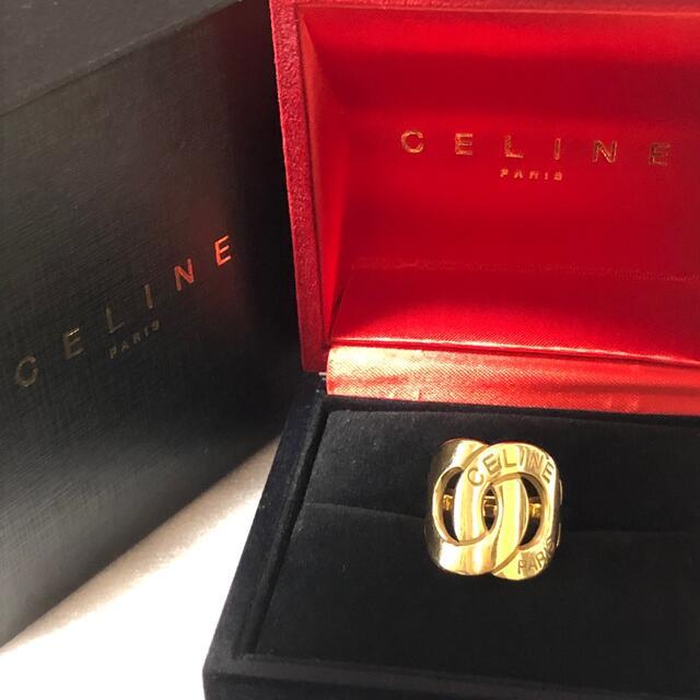 【感謝価格】 celine - 750 リング ダブルサークル セリーヌ リング(指輪)