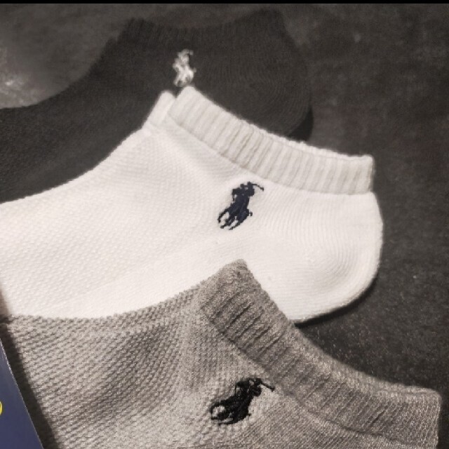 Ralph Lauren(ラルフローレン)のラルフローレン　レディース　ソックス　3足セット レディースのレッグウェア(ソックス)の商品写真