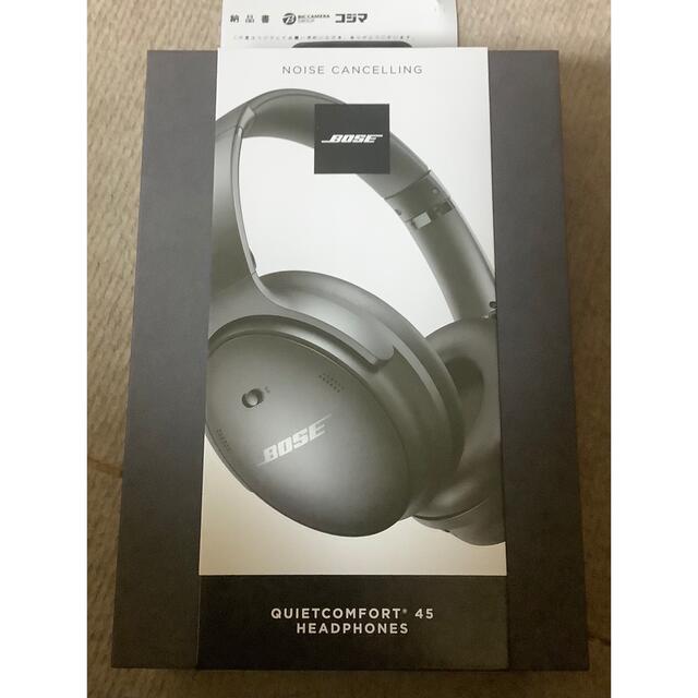 ヘッドフォン/イヤフォン未開封BOSE QuietComfort 45 Headphones ヘッドホン