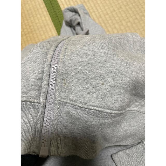 NIKE ナイキ セットアップ 訳あり スウェット パーカー グレー