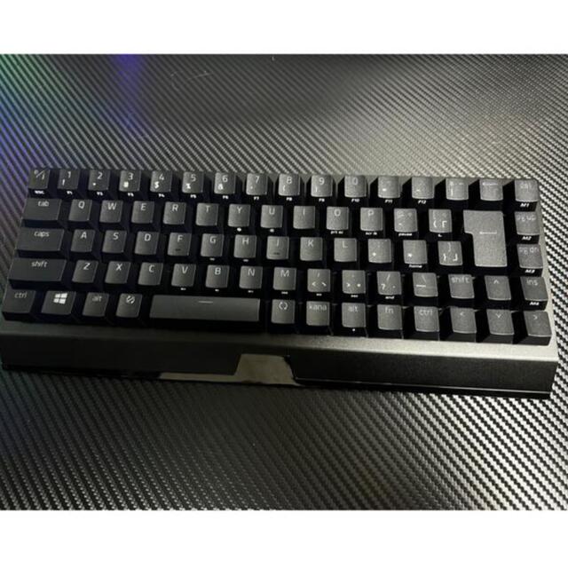 LAZER(レイザー)の【極美品】RAZER BLACKWIDOW V3 MINI  スマホ/家電/カメラのPC/タブレット(PC周辺機器)の商品写真