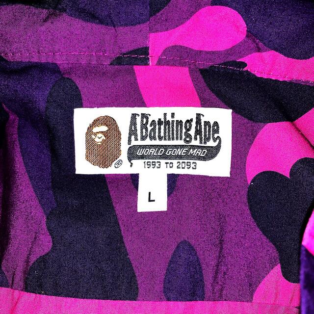 A BATHING APE(アベイシングエイプ)の完売人気モデル　A BATHING APE Shark Jacket Shirt メンズのトップス(パーカー)の商品写真