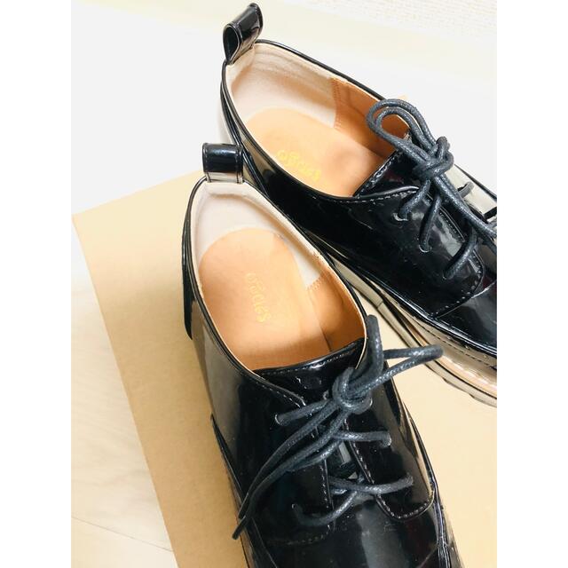 エナメル 厚底 おじ靴 オックスフォード シューズ 黒 Lの通販 By Urizun ラクマ エナメル 厚底 おじ靴 オックスフォード シューズ 黒 Lの通販 By Urizun ラクマ