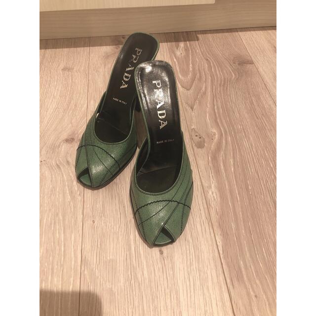 シューズ】 PRADA - プラダ ミュールの通販 by chieshop|プラダなら
