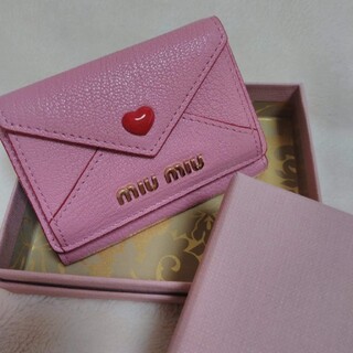 miumiu - ミュウミュウ miu miu マドラスラブ 財布の通販 by mog's