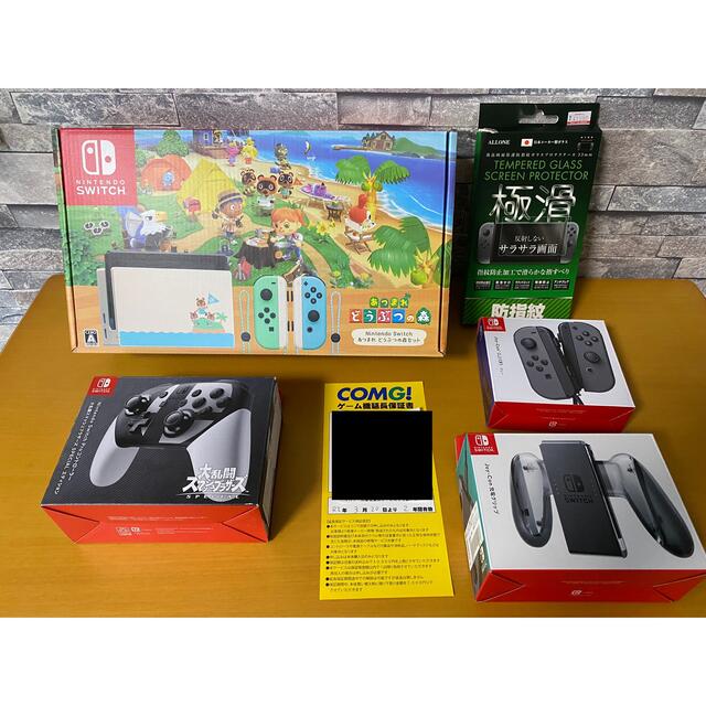 Switch どうぶつの森　セットソフトなし＋付属品　美品