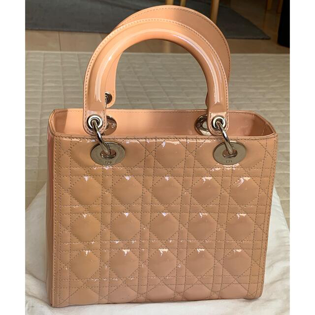 Christian Dior - DIOR レディディオール ピンクベージュ Christian Dior - DIOR レディディオール ピンクベージュ