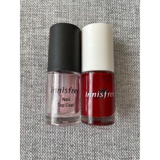 イニスフリー(Innisfree)のinnisfree No.19+トップコート　セット(マニキュア)