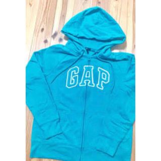 ギャップ(GAP)のGAP エメラルドグリーン　レディース　M(パーカー)