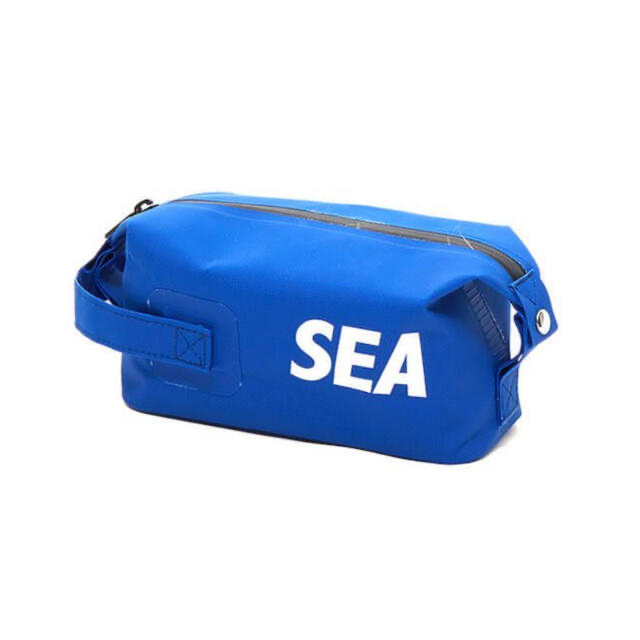 WIND AND SEA 　WDS DOPP KIT BAG　BLUE