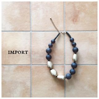 import  necklace Black(ネックレス)