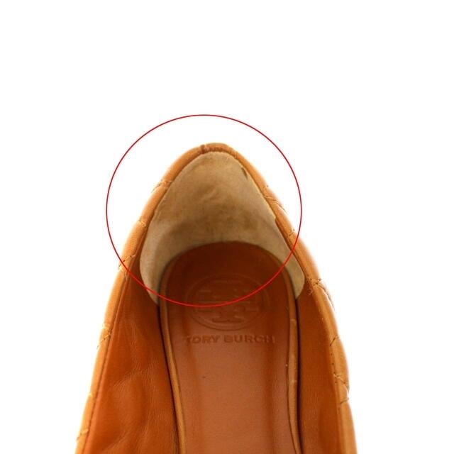 Tory Burch(トリーバーチ)のトリーバーチ キルティング パンプス レザー 6C 23cm ベージュ レディースの靴/シューズ(ハイヒール/パンプス)の商品写真