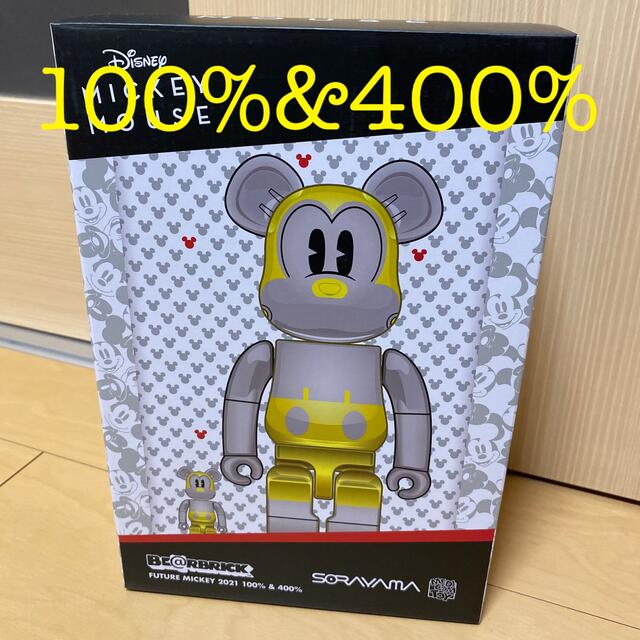 BE@RBRICK FUTURE MICKEY 2021 100 & 400% 『5年保証』 svanel.dk