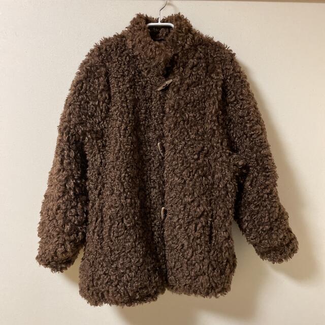 【CLANE】CURL FUR SHORT COAT レディースのジャケット/アウター(毛皮/ファーコート)の商品写真