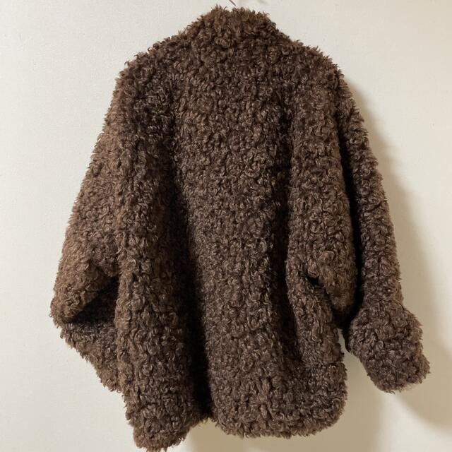 【CLANE】CURL FUR SHORT COAT レディースのジャケット/アウター(毛皮/ファーコート)の商品写真