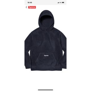 シュプリーム(Supreme)のsupreme Polartec Hooded Sweatshirt(スウェット)